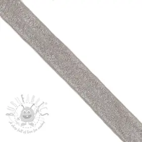 Reunustuskuminauha glitter 20 mm grey
