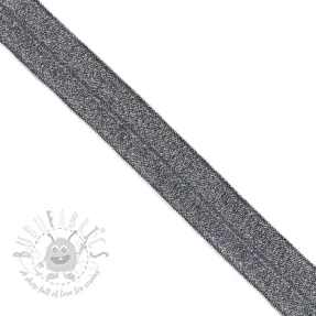 Reunustuskuminauha glitter 20 mm marine