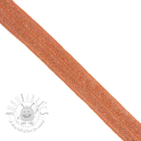 Reunustuskuminauha glitter 20 mm orange