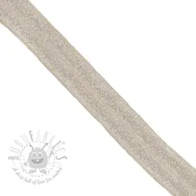 Reunustuskuminauha glitter 20 mm sand