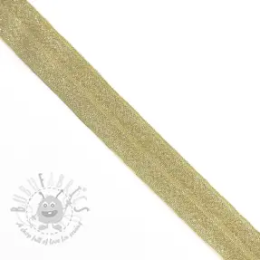Reunustuskuminauha glitter 20 mm yellow