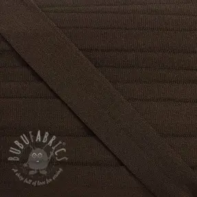 Reunustuskuminauha matta 20 mm tummanruskea