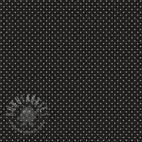 Puuvillakangas Petit dots black