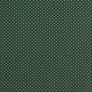 Bavlnená látka Petit dots dark green