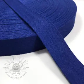 Puuvillahihnanauha 4 cm cobalt
