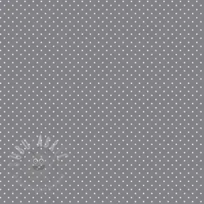 Puuvillakangas Petit dots grey
