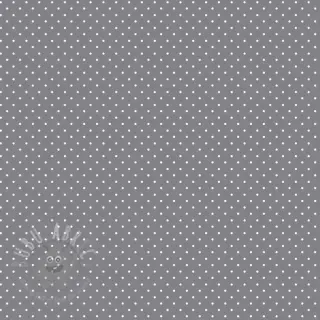 Puuvillakangas Petit dots grey