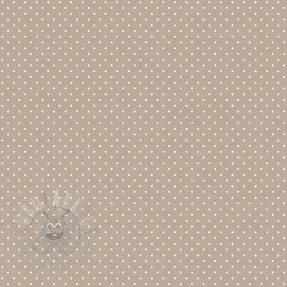 Puuvillakangas Petit dots sand