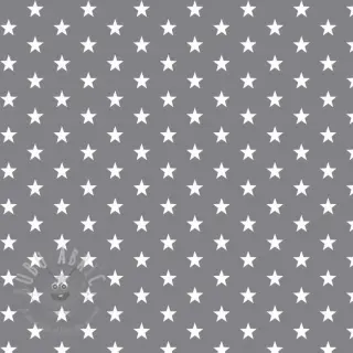 Puuvillakangas Petit stars grey