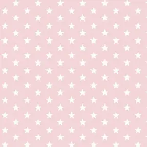 Bavlnená látka Petit stars light rose