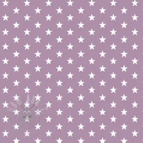 Puuvillakangas Petit stars lilac