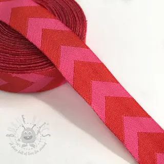 Nauha Chevron red