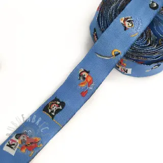 Nauha Pirate blue