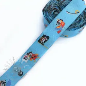 Nauha Pirate light blue