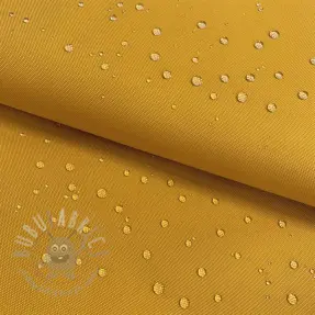 Tuulipukukangas vedenhylkivällä käsittelyllä ochre