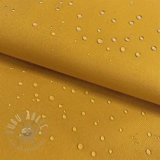 Tuulipukukangas vedenhylkivällä käsittelyllä ochre