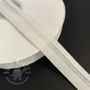 Reunusnauha puuvilla off white