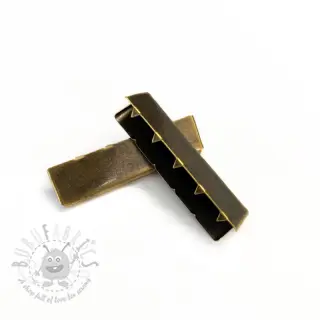 Metallipäätykappale 40 mm messing