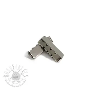 Metallipäätykappale 25 mm silver