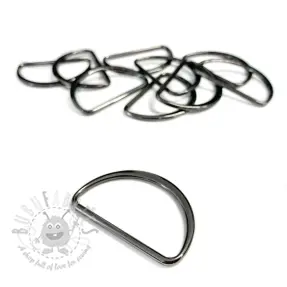 Puolirengas 25 mm anthracite
