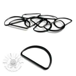 Puolirengas 40 mm black