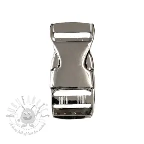 Metallisolki Kolmikärki 25 mm silver