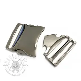 Metallisolki Kolmikärki 40 mm silver