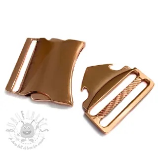 Metallisolki Kolmikärki 40 mm copper