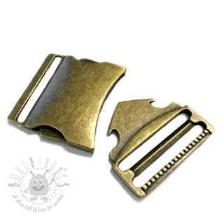 Metallisolki Kolmikärki 40 mm messing