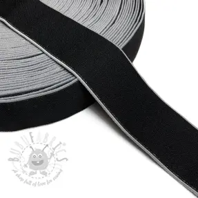 Sileä kuminauha 4 cm Rim grey