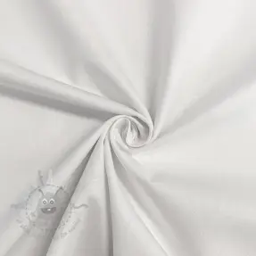 Puuvillapopliini optical white