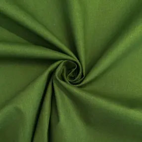 Bavlnený popelín forest green