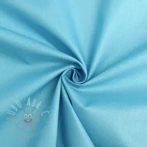 Puuvillapopliini sky blue