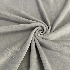 Vauvan plyysikangas grey
