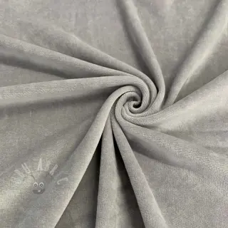 Vauvan plyysikangas grey