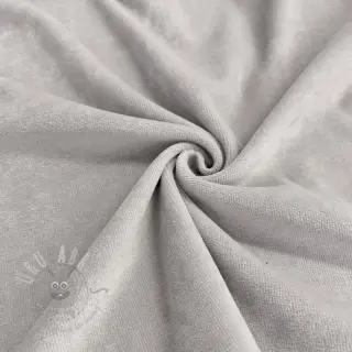 Vauvan plyysikangas light grey
