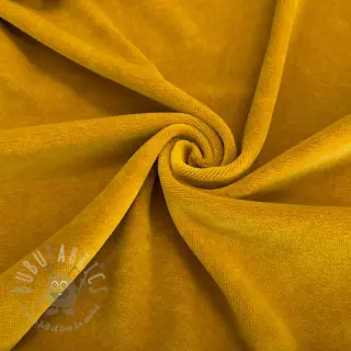 Vauvan plyysikangas ochre