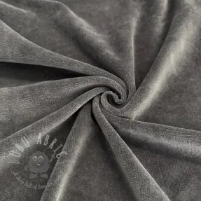 Vauvan plyysikangas dark grey