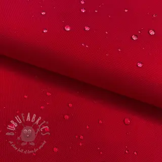 Tuulipukukangas vedenhylkivällä käsittelyllä red
