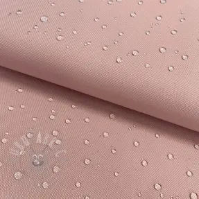 Tuulipukukangas vedenhylkivällä käsittelyllä old rose