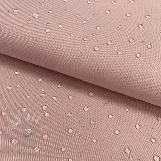 Tuulipukukangas vedenhylkivällä käsittelyllä old rose