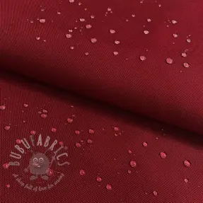 Tuulipukukangas vedenhylkivällä käsittelyllä dark red