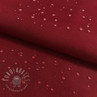 Tuulipukukangas vedenhylkivällä käsittelyllä dark red