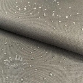 Tuulipukukangas vedenhylkivällä käsittelyllä grey