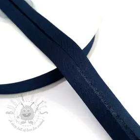 Reunusnauha puuvilla dark blue