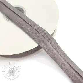 Reunusnauha puuvilla light grey