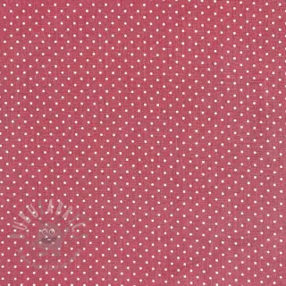 Puuvillakangas Petit dots blush