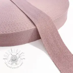 Puuvillahihnanauha 4 cm old pink