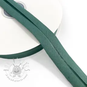 Reunusnauha puuvilla dark old green