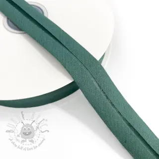 Reunusnauha puuvilla dark old green